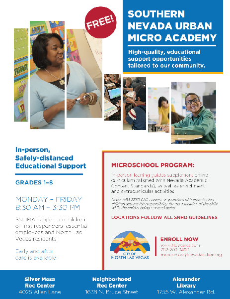 Click here for the Southern Nevada Urban Micro Academy flyer